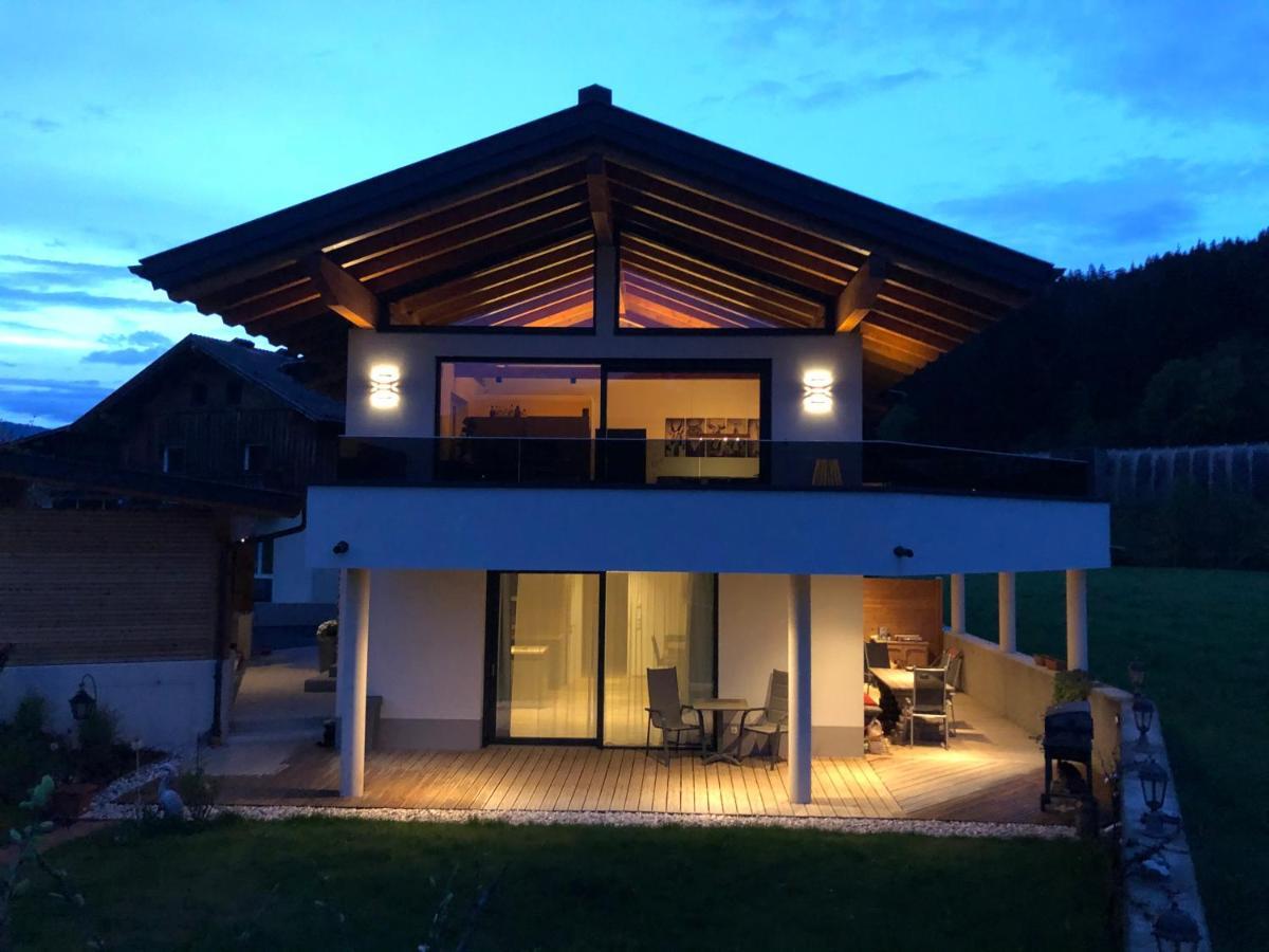 Апартаменты Haus Vogelmuehle Флахау Экстерьер фото